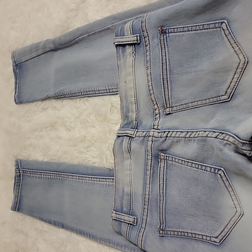 𝅺RUE 21 low rise jegging freedom flex denim jeans size 3/4 regular - Picture 5 of 11
